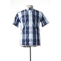 JEZEQUEL - Chemise manches courtes bleu en coton - Homme - Taille S - Modz