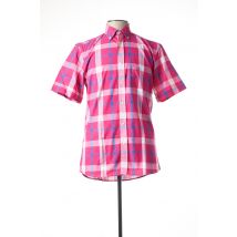 JEZEQUEL - Chemise manches courtes rose en coton - Homme - Taille S - Modz