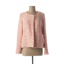 BRUNO SAINT HILAIRE - Veste casual rouge en coton - Femme - Taille 40 - Modz