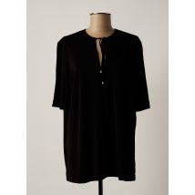 ELENA MIRO - Top noir en acetate - Femme - Taille 40 - Modz