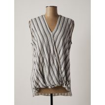 ELENA MIRO - Blouse bleu en viscose - Femme - Taille 40 - Modz