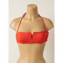 IODUS - Haut de maillot de bain orange en polyamide pour femme - Taille 40 - Modz