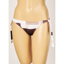 IODUS - Bas de maillot de bain marron en polyamide - Femme - Taille 40 - Modz