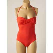 IODUS - Maillot de bain 1 pièce orange en polyamide - Femme - Taille 36 - Modz