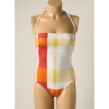 IODUS - Maillot de bain 1 pièce orange en polyamide - Femme - Taille 38 - Modz