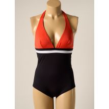 IODUS - Maillot de bain 1 pièce orange en polyamide - Femme - Taille 38 - Modz
