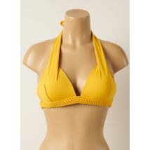 IODUS - Haut de maillot de bain jaune en polyamide pour femme - Taille 40 - Modz