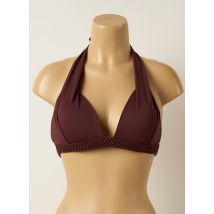 IODUS - Haut de maillot de bain marron en polyamide - Femme - Taille 42 - Modz