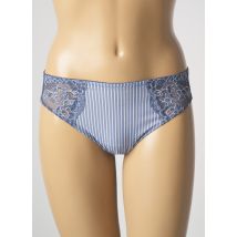 PRIMADONNA - Tanga bleu en polyamide - Femme - Taille 38 - Modz