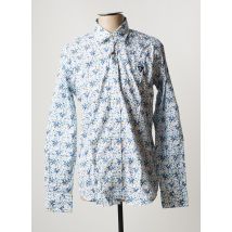 CAMBERABERO - Chemise manches longues blanc en coton - Homme - Taille 3XL - Modz