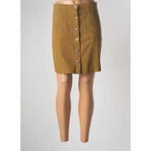 LA FIANCÉE - Jupe courte marron en coton pour femme - Taille 36 - Modz