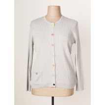 JUPER - Gilet manches longues gris en modal - Femme - Taille 50 - Modz