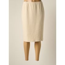 SOMMERMANN - Jupe mi-longue beige en coton pour femme - Taille 44 - Modz