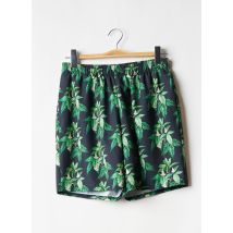 LA COUR DES HOMMES - Short de bain vert en polyester - Homme - Taille L - Modz