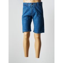 BLOTTER ATELIER - Short bleu en coton - Homme - Taille 44 - Modz
