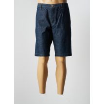 BLOTTER ATELIER - Short bleu en coton - Homme - Taille 40 - Modz