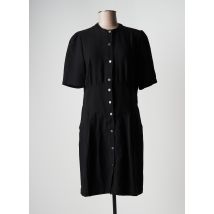IKKS - Robe mi-longue noir en lyocell - Femme - Taille 40 - Modz