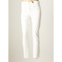 IKKS - Pantalon 7/8 blanc en coton - Femme - Taille 34 - Modz