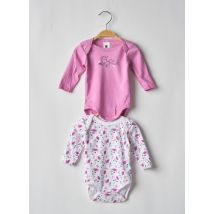 TISSAÏA - Body rose en coton - Fille - Taille TU - Modz