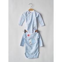 TISSAÏA - Body bleu en coton - Garçon - Taille TU - Modz