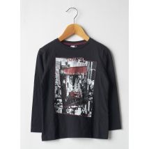 3 POMMES - T-shirt noir en coton - Garçon - Taille TU - Modz