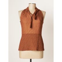 ARGGIDO - Top marron en polyester - Femme - Taille 34 - Modz