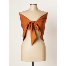 EDAS - Top marron en viscose - Femme - Taille 48 - Modz
