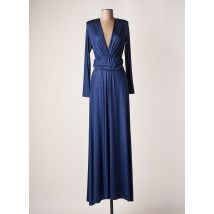 EDAS - Robe longue bleu en polyester - Femme - Taille 38 - Modz