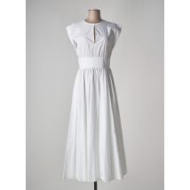 EDAS - Robe longue blanc en coton pour femme - Taille 38 - Modz