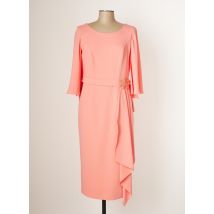 CARLA RUIZ - Robe longue rose en polyester pour femme - Taille 44 - Modz