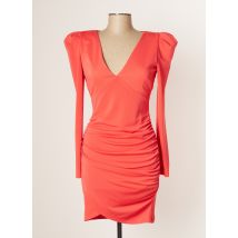 CARLA RUIZ - Robe mi-longue rouge en polyester - Femme - Taille 40 - Modz