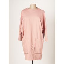 EDAS - Robe mi-longue rose en viscose pour femme - Taille 34 - Modz