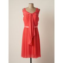 CARLA RUIZ - Robe mi-longue rose en polyester - Femme - Taille 44 - Modz