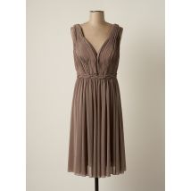 CARLA RUIZ - Robe mi-longue gris en polyester - Femme - Taille 42 - Modz