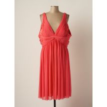 CARLA RUIZ - Robe mi-longue rose en polyester - Femme - Taille 46 - Modz