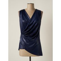 EDAS - Top bleu en polyester pour femme - Taille 46 - Modz