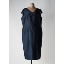 CARLA RUIZ - Robe mi-longue bleu en polyester pour femme - Taille 46 - Modz