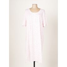 EGATEX - Chemise de nuit rose en coton pour femme - Taille 44 - Modz