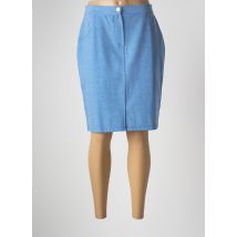 JOY OF LIFE - Jupe mi-longue bleu en polyester pour femme - Taille 46 - Modz
