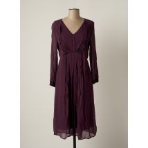 NOA NOA - Robe mi-longue violet en autre matiere - Femme - Taille 38 - Modz