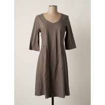 MYRINE ANTWERP - Robe mi-longue gris en viscose - Femme - Taille 34 - Modz