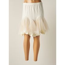 MYRINE ANTWERP - Jupe mi-longue beige en tencel - Femme - Taille 38 - Modz