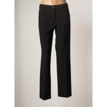 OLSEN - Pantalon droit noir en polyester pour femme - Taille 46 - Modz