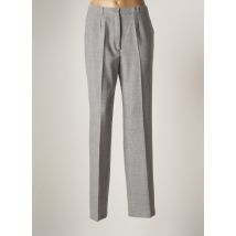 ANNE KELLY - Pantalon droit gris en polyester - Femme - Taille 40 - Modz