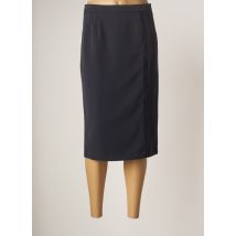 GEVANA - Jupe mi-longue bleu en polyester - Femme - Taille 46 - Modz