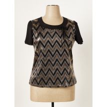 PARISIENNES - Top noir en polyester - Femme - Taille 44 - Modz