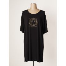 FERAUD - Robe mi-longue noir en viscose - Femme - Taille 40 - Modz