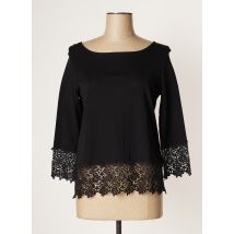 OSCALITO - Top noir en coton - Femme - Taille 38 - Modz