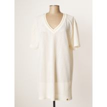 FERAUD - Robe mi-longue beige en polyester - Femme - Taille 42 - Modz