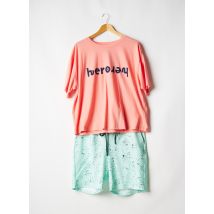 ROSCH CREATIVE CULTURE - Pyjashort rose en elasthane - Homme - Taille 46 - Modz